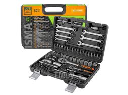 Набор инструментов 82пр. 1/2", 1/4" (6гр.) ISMA ISMA-4821-5EURO