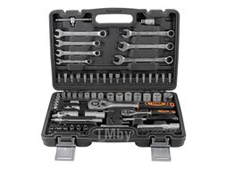Набор инструментов 82пр. 1/2", 1/4" (6гр.) ISMA ISMA-4821-5EURO