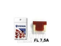 Предохранители плоские Low Profile MINI 7,5A FL serie 58V DC (10 шт./упак.) TESLA FL00.075.010