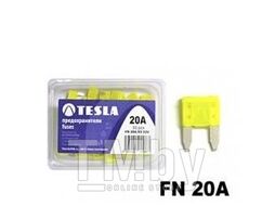 Предохранители плоские MINI 20A FN serie 32V DC (50 шт./упак.) TESLA FN00.020.050