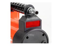 Компрессор воздушный 35 л./мин. 12V/14A, 180W, 10 Атм. съёмный шланг 5 м. клапан для регулир. давления, питание от прикуривателя. переходник с зажимами АКБ, сумка, АГРЕССОР AGR-35