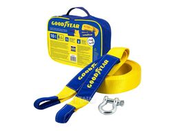 Динамическая стропа (рывковая)(трос) с шаклом 10 тонн, 8 метров GOODYEAR GY004013