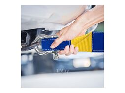 Динамическая стропа (рывковая)(трос) с шаклом 10 тонн, 8 метров GOODYEAR GY004013