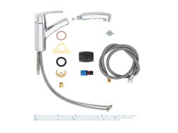 Смеситель для мойки Grohe Start однорычажный, с выдвижным изливом (30307001)