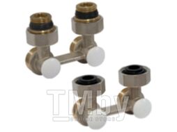 Клапан Н-образный угловой 3/4"x3/4"E (для двухтрубных систем) компактный GIACOMINI R388LX002