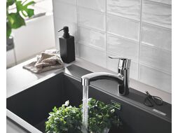 Смеситель для мойки Grohe Start однорычажный, с выдвижной лейкой (30531001)