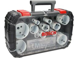 Набор коронок биметаллических BOSCH PROGRESSOR 14 шт. (универсальные, размеры 20, 22, 25, 32, 35, 40, 44, 51, 60, 68, 76 мм.)