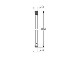 Набор для гигиенического душа Grohe Bau Loop (125078)