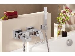 Смеситель на борт ванны Grohe Eurocube (23143000)