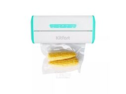 Вакууматор Kitfort KT-1514-3 (бело-бирюзовый)