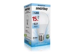 Светодиодная (LED) Лампа A60-15W/4000/E27 Smartbuy