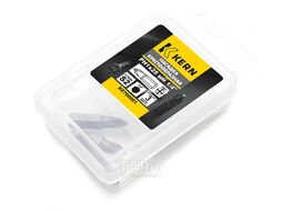 Насадка крестообразная PH1х25мм 1/4" S2 в боксе KERN (3шт)