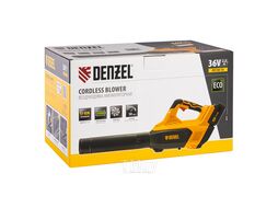 Воздуходувка аккумуляторная RB180-36, Li-ion, 36 В, 4 Ач, 180 км/ч, 820 м3/ч Denzel 59610