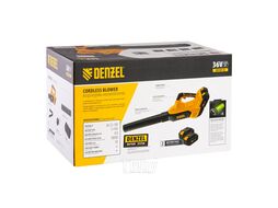 Воздуходувка аккумуляторная RB180-36, Li-ion, 36 В, 4 Ач, 180 км/ч, 820 м3/ч Denzel 59610