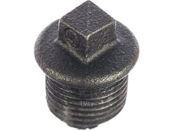 Заглушка чугунная НР Ду 15 (1/2") Fittex PLUS