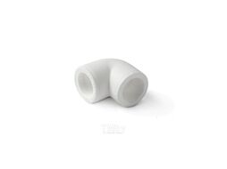 Отвод П/П 50х90 белый PRO AQUA