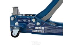 Домкрат гидравлический подкатной, быстр.подъем, 3т LOW PROFILE QUICK LIFT, 75-515 мм, проф STELS 51136