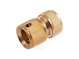 Соединитель латунный быстросъемный для шланга 1/2" Palisad 66264