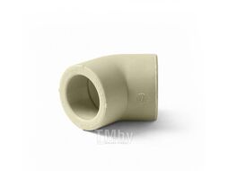 Отвод П/П 32х45 серый PRO AQUA