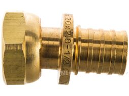 Муфта с накидной гайкой 20х1/2 PRO AQUA AX6002012