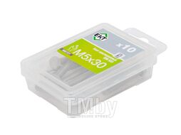 Болт с шестигранной головкой M5х30, DIN933, нерж. сталь (10шт)