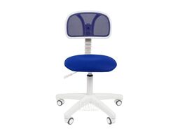 Офисное кресло Chairman 250 белый пластик TW-10/TW-05 синий