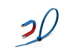 Стяжки кабельные КСС "Magnetic" 3х100 (син) (100 шт.)(Fortisflex)