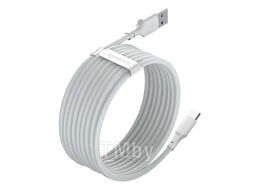 Кабель Type-C Baseus Simple Wisdom 2шт. Набор, 1.5м белый TZCATZJ-02