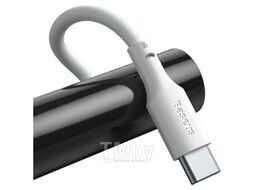 Кабель Type-C Baseus Simple Wisdom 2шт. Набор, 1.5м белый TZCATZJ-02