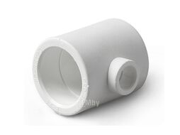 Тройник П/П переходной 25х20х25 белый PRO AQUA