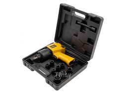 Ударный пневмогайковерт IW860+набор головок, 1/2", 7000 об/мин, 868 Нмч Denzel 57473