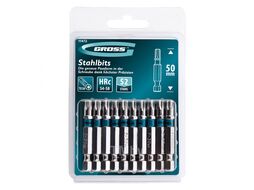 Набор бит TORX 30х50, сталь S2, 10 шт GROSS 11472