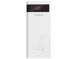 Внешний аккумулятор Romoss Sense+/30000мАч Fast Charge 8P+