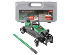 Домкрат подкатной гидравлический 2т (h min 135мм, h max 320мм) в кейсе Rock FORCE RF-TA82007 (кейс)