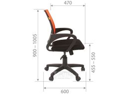 Офисное кресло Chairman 696 TW голубой