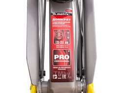 Домкрат гидравлический подкатный, 2 т, h подъема 135–355 мм MATRIX MASTER 51020