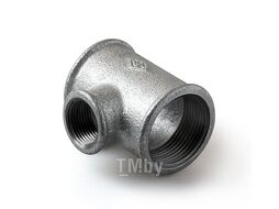 Тройник чугунный оцинк. Ду 40х20 (1 1/2"x3/4") BRENNEN