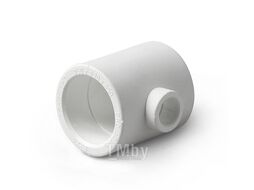 Тройник П/П переходной 20х25х20 белый PRO AQUA