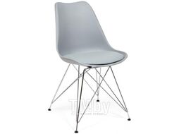 Стул TULIP IRON CHAIR (mod.EC-123) металл/пластик, 54,5*48*83,5см, серый