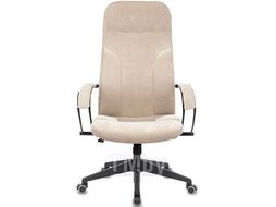 Кресло руководителя Бюрократ CH-608Fabric песочный Light-21 крестов. пластик