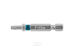Набор бит TORX 15х50, сталь S2, 10 шт GROSS 11469