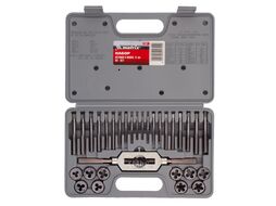 Набор метчиков и плашек М3 - М12, 31 предм. MATRIX MASTER 77337