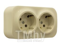 Розетка 2 x 2К без шт. 16 A 250В Quteo IP 20 сл.к. Legrand 782261