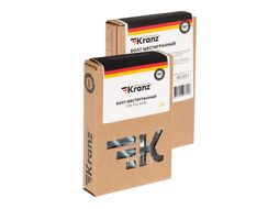 Болт шестигранный DIN 933, 8х40 короб (20 шт/уп) KRANZ