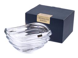 Салатник стеклянный "WAVE" 22 см Crystalite Bohemia