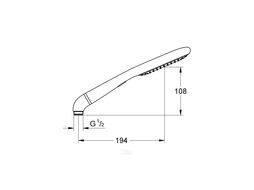 Лейка душевая Rainshower Eco 27274000
