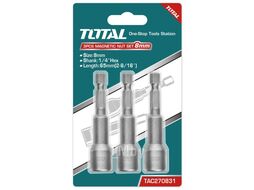 Торцевая магнитная насадка 10x65 мм TOTAL TAC271031 (3 шт)
