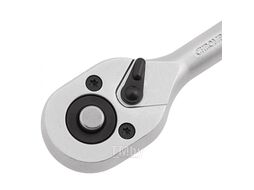Ключ-трещотка 1/4", 72 зуба, с быстрым сбросом, CrV STELS 14025