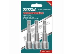Торцевая магнитная насадка 12x65 мм TOTAL TAC271231 (3 шт)