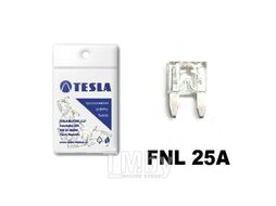 Предохранители плоские MINI 25A FNL serie 32V LED (25 шт) TESLA FNL25A25
